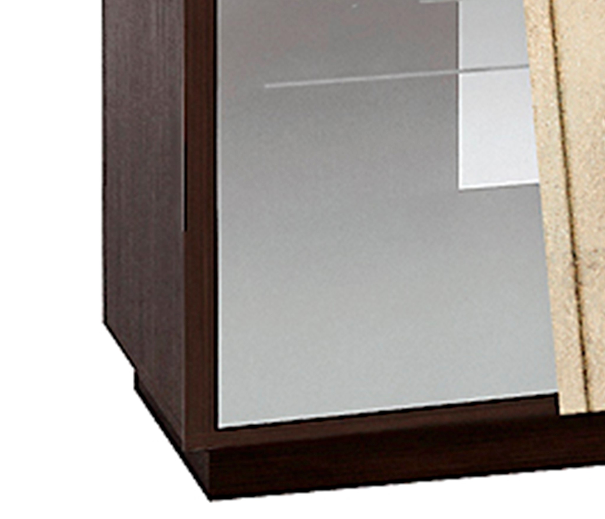 картинка Шкаф с витриной П Нирвана от магазина мебели